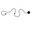 VenCore Nexora Black 6093-20077 - Μοντέρνο Επιτοίχιο Φωτιστικό Απλίκα LED 38W Μαύρο Αλουμίνιο με Ρυθμιζόμενο CCT Λευκό - Ημέρας - Θερμό - Χειρισμός CCT μέσω Διακόπτη On-Off - Μ120 x Π33 x Υ6cm