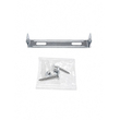 VenCore Aureon Silver 6093-20148 - Μοντέρνο Επιτοίχιο Φωτιστικό Απλίκα LED 12W Ασημί Αλουμίνιο με Ρυθμιζόμενο CCT Λευκό - Ημέρας - Θερμό - Χειρισμός CCT μέσω Διακόπτη On-Off - Μ40 x Π11 x Υ14cm