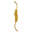 VenCore Zevora Gold 6093-20137 - Μοντέρνο Επιτοίχιο Φωτιστικό Απλίκα LED 12W Χρυσό Αλουμίνιο με Ρυθμιζόμενο CCT Λευκό - Ημέρας - Θερμό - Χειρισμός CCT μέσω Διακόπτη On-Off - Μ62 x Π8 x Υ5cm