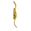 VenCore Zevora Gold 6093-20137 - Μοντέρνο Επιτοίχιο Φωτιστικό Απλίκα LED 12W Χρυσό Αλουμίνιο με Ρυθμιζόμενο CCT Λευκό - Ημέρας - Θερμό - Χειρισμός CCT μέσω Διακόπτη On-Off - Μ62 x Π8 x Υ5cm