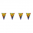Σημαιακια  Παρτυ-Γενεθλιων Σετ=10σημαιες 30x20cm X2,3m 17-11