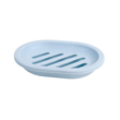Σαπουνοθήκες μπάνιου πλαστικές - Σετ 9pcs - Light Blue - 21688