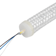 kelvo® GLOWFLEX KLV-101-0516 Ταινία Neon Flex με Πλεκτή Υφασμάτινη Επένδυση LED 14W/m 1400lm/m 360° DC 24V Αδιάβροχο IP65 504 x SMD2835 Chip/m Ρυθμιζόμενο Λευκό CCT από 2700K έως 6000K Dimmable - Lumileds SMD Chip - Μ1000 x Π3.5 x Υ3.5cm - Ρολό 10 Μέτρων - 6 Χρόνια Εγγύηση