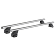 MENABO Ολοκληρωμένο Σετ Μπάρες Οροφής Αλουμινίου OMEGA M 112 cm σε Ασημί Χρώμα για Nissan Micra (K14) / March 5 doors 2017> - 2 τεμ. (9810/MB+13460/MB)