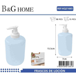 Θήκες κρεμοσάπουνου Dispenser πλαστικές - Σετ 5pcs - Light Blue - 21685