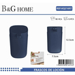 Θήκες κρεμοσάπουνου Dispenser πλαστικές - Σετ 5pcs - Blue - 21697