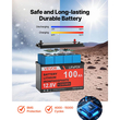 Πλήρες κιτ ηλιακής ενέργειας VEVOR 400W 12V, 2 τεμάχια μονοκρυσταλλικά ηλιακά πάνελ 200W + μπαταρία LiFePO₄ 12,8V 100Ah + ρυθμιστής φόρτισης MPPT 40A + μετατροπέας ισχύος 1000W για τροχόσπιτα, κάμπινγκ, σκάφη εκτός δικτύου