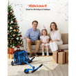 VEVOR Ride on Scooter 68 kg Swing Side-to-Side για εκπληκτική οδήγηση Μπλε, για ηλικίες 4+, Powered by Zig-Zag Motion, Ride on παιχνίδι με 3 ρυθμιζόμενα μήκη, Μοχλός φρένου, Σκληρή επιφάνεια για εσωτερικούς και εξωτερικούς χώρους