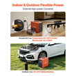 Αεροσυμπιεστής VEVOR PCP 4500PSI PCP Συμπιεστής Αεροβόλου & Εξωτερικός Μετατροπέας, Χειροκίνητη Διακοπή 350W DC12V/AC230V Φορητοί Συμπιεστές Φούρνου Paintball για Αεροβόλο, Μπουκάλι Καταδύσεων