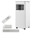Φορητό Κλιματιστικό VEVOR, 9000 BTU 2.6kW 3 σε 1 Επιδαπέδια Μονάδα Ψύξης με Κλιματιστικό, Οθόνη Αφής LED & Τηλεχειριστήριο, Χρονοδιακόπτης 24 ωρών, Λειτουργία Ψύξης/Αφυγραντήρα/Ανεμιστήρα για Εσωτερικό Δωμάτιο, Λευκό, Ενεργειακή Απόδοση: A
