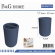 Θήκες οδοντόβουρτσας πλαστικές σε σετ 5Χ - Blue - 21716