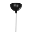 GLOBOSTAR® WIRE LE-201-0019 Μοντέρνο Κρεμαστό Φωτιστικό Οροφής με Ντουί 1 x E27 AC 220-240V IP20 - Μαύρο & Χρυσό - Μ25 x Π25 x Υ32cm