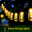 Ηλιακή γιρλάντα φωτισμού LED - 10m - 10Lamps - Warm White - 152950 - Warm White
