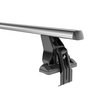 MENABO Ολοκληρωμένο Σετ Μπάρες Οροφής Αλουμινίου OMEGA L 130 cm Σε Ασημί Χρώμα για Skoda Superb (3V) Station Wagon 5 doors 2015>2023 - 2 τεμ. (9650/MB+13470/MB)