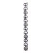 Σετ Χριστουγεννιάτικες μπάλες - 8cm - 12pcs - 326055 - Silver