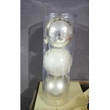 Σετ Χριστουγεννιάτικες μπάλες - 15cm - 3pcs - 326130 - White