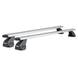 MENABO Ολοκληρωμένο Σετ Μπάρες Οροφής Αλουμινίου OMEGA PLUS L 130 cm Σε Ασημί Χρώμα για Fiat Freemont 5 doors 2011> - 2 τεμ. (9680/MB+14730/MB)