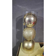 Σετ Χριστουγεννιάτικες μπάλες - 12cm - 3pcs - 326123 - Gold