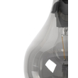 GLOBOSTAR® ΤΟΝΕ 206-0044 Μοντέρνο Κρεμαστό Φωτιστικό Οροφής με Ντουί 1 x E27 AC 220-240V IP20 - Διάφανο  - Μ20 x Π20 x Υ36cm