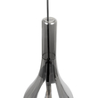 GLOBOSTAR® ΤΟΝΕ 206-0044 Μοντέρνο Κρεμαστό Φωτιστικό Οροφής με Ντουί 1 x E27 AC 220-240V IP20 - Διάφανο  - Μ20 x Π20 x Υ36cm