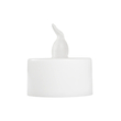 GLOBOSTAR® EVERFLAME 79550 Διακοσμητικό Κερί Ρεσώ LED 0.3W 15lm 120° DC 3V 1 x CR2032 Μπαταρία IP20 Θερμό Λευκό 2700K - Μ3.6 x Π3.6 x Υ3.9cm - 1 Χρόνο Εγγύηση