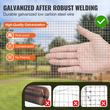 Ύφασμα VEVOR για περίφραξη από συρματόπλεγμα κοτόπουλου 6,35 mm 915 mm x 15,24 m 23 Gauge, γαλβανισμένο εν θερμώ μετά τη συγκόλληση μεταλλικό συρματόπλεγμα σε ρολό, συγκολλημένο ρολό περίφραξης για φυτά κήπου, στηρίζει περίφραξη κλουβιών με δίχτυα πουλερικών