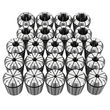 Σετ κόλετ VEVOR ER40 Σετ τσοκ κόλετ ελατηρίου ER40 1/8"-1" 23 τεμαχίων, για φρέζες CNC και πρέσες τρυπανιών, εργαλείο τσοκ ακριβείας TIR υψηλής συγκέντρωσης 0,0006" με θήκη αποθήκευσης, κράμα χάλυβα