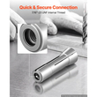 Σετ κόλετ VEVOR R8 1/16"-3/4" 23 τεμαχίων R8 σετ κόλετ φρέζας ακριβείας, για φρέζες, πρέσες τρυπανιών, 0,0008" TIR υψηλής συγκέντρωσης, εργαλείο τσοκ τόρνου με ετικετημένο κουτί αποθήκευσης, κράμα χάλυβα