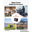 Μπαταρία λιθίου VEVOR 24V 50Ah LiFePO4 4000+ κύκλοι 50A BMS με Bluetooth, μπαταρία λιθίου 1280Wh με προστασία από χαμηλή θερμοκρασία, υποστηρίζει σύνδεση 8P2S, για τροχόσπιτο, κινητήρα συρτής, θαλάσσιο, ηλιακό