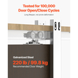 Κιτ Πλαισίου Πόρτας Pocket VEVOR Κιτ Πόρτας Pocket 1828,8 mm με Ατσάλινα Καρφιά, Για Πόρτες Σπιτιού, Μηχανισμός Ομαλού Κλεισίματος Δύο Κατευθύνσεων, Ομαλή & Αθόρυβη Ολίσθηση, Κρυφή Εγκατάσταση Εξοικονόμησης Χώρου, Ρυθμιζόμενο Πλάτος