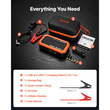 VEVOR Jump Starter με Αεροσυμπιεστή 3000A Peak Car Battery Box Jump, Φορητό για βενζίνη 9,0L / ντίζελ 6,5L, Φουσκωτό ελαστικών 150 PSI με αυτόματη απενεργοποίηση, Power Bank, Φορτιστής μπαταρίας 12V, με φακό LED