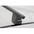 MENABO Ολοκληρωμένο Σετ Μπάρες Οροφής Αλουμινίου DELTA L 141 cm Σε Μαύρο Χρώμα για Jaguar I-Pace 5 doors 2018> - 2 τεμ. (9640/MB+12520/MB)