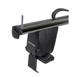 Menabo - ολοκληρωμένο σετ Μπάρες Οροφής αλουμινίου Delta L 141 cm σε μαύρο χρώμα για BMW X1 (F48) 2019 > 5πορτο / SUV - 2 τεμ. (9640/MB+12520/MB)