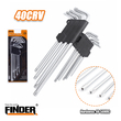 Κλειδιά Torx - 9pcs - Finder - 193121