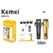 Κουρευτική μηχανή - KM-510 - Kemei - Black