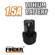 Επαναφορτιζόμενη μπαταρία Λιθίου - 12V - 1.5AH - Finder - 197464