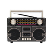 Επαναφορτιζόμενο ραδιόφωνο Retro - MD-1305 BT - 020122 - Grey