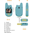 Παιδικό Walkie-Talkie με κάμερα - D2311 - 814499