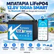 KEPWORTH μπαταρία LiFePO4 12.8V 100Ah με Bluetooth BMS