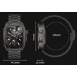Smartwatch - Z17 Max - Stainless Steel - 814253 - Black