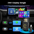 Ασύρματος αντάπτορας για CarPlay και Android Auto - Wifi/Bluetooth - 115222