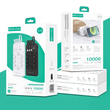 Powerbank 4in1 - Fast Charge - 10.000mah - X20 - 125200 - White