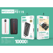 Powerbank 2in1 - Fast Charge - 10.000mah - 22.5W - PD115 - 818645 - White