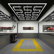 ZenithTrace - Διακοσμητικό LED Φωτιστικό Πάνελ Οροφής Πολυγωνικού Σχεδιασμού με Εσωτερικά Μοτίβα - 552W 110-240V - Μ484.0 x Π243.3 x Υ2cm - Ψυχρό Λευκό 6500K