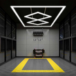 ArchRay - Διακοσμητικό LED Φωτιστικό Πάνελ Οροφής Πολυγωνικού Σχεδιασμού με Εσωτερικά Μοτίβα - 731W 110-240V - Μ471.4 x Π236.0 x Υ8cm - Ψυχρό Λευκό 6500K
