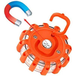 VenCore 6855-10001 - Αδιάβροχο Επαναφορτιζόμενο LED Φως Έκτακτης Ανάγκης & Προειδοποίησης Οχημάτων με Μαγνήτη και 9 Λειτουργίες Φωτισμού με Φακό 240 Lumens