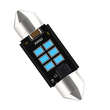 VenCore 3216-10152 - C5W Festoon CanBus Gen4 39mm - Λάμπα LED Σωληνωτή για Βάση C5W 39mm Festoon CanBus Gen4 6 SMD 3020 2W 290 Lumen 8-48 Volt Γαλάζιο Ice Blue