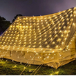 VenCore 7042-10006 - Fairy LED Net Lights 6x4m 672 LED 2200K - Χριστουγεννιάτικο Δίχτυ με Διάφανο Καλώδιο 36W 230V 6x4m με 672 LED Θερμό Λευκό 2200K IP65 Αδιάβροχη