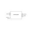 VenCore 6613-10002 - RGB Amplifier 12-24V 144-288 Watt - RGB Ενισχυτής Σήματος 12 Volt 144 Watt & 24 Volt 288 Watt Μέγιστο Φορτίο