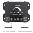 VenCore 6613-10004 - Dimmer 12-24V 360-720W with Knob Button - Επιτοιχιο Εξωτερικό LED Dimmer Ροοστάτης με Ποτενσιόμετρο 12 Volt 360 Watt & 24 Volt 720 Watt Μέγιστο Φορτίο